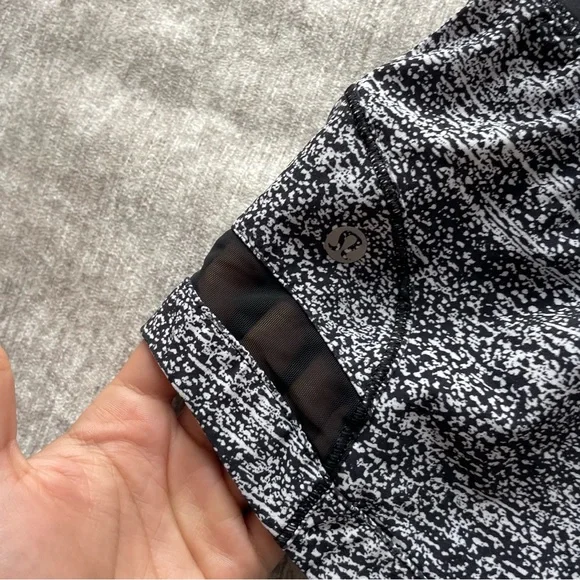 lululemon athletica Black and Gray Women Shorts - Picture 2 of 4